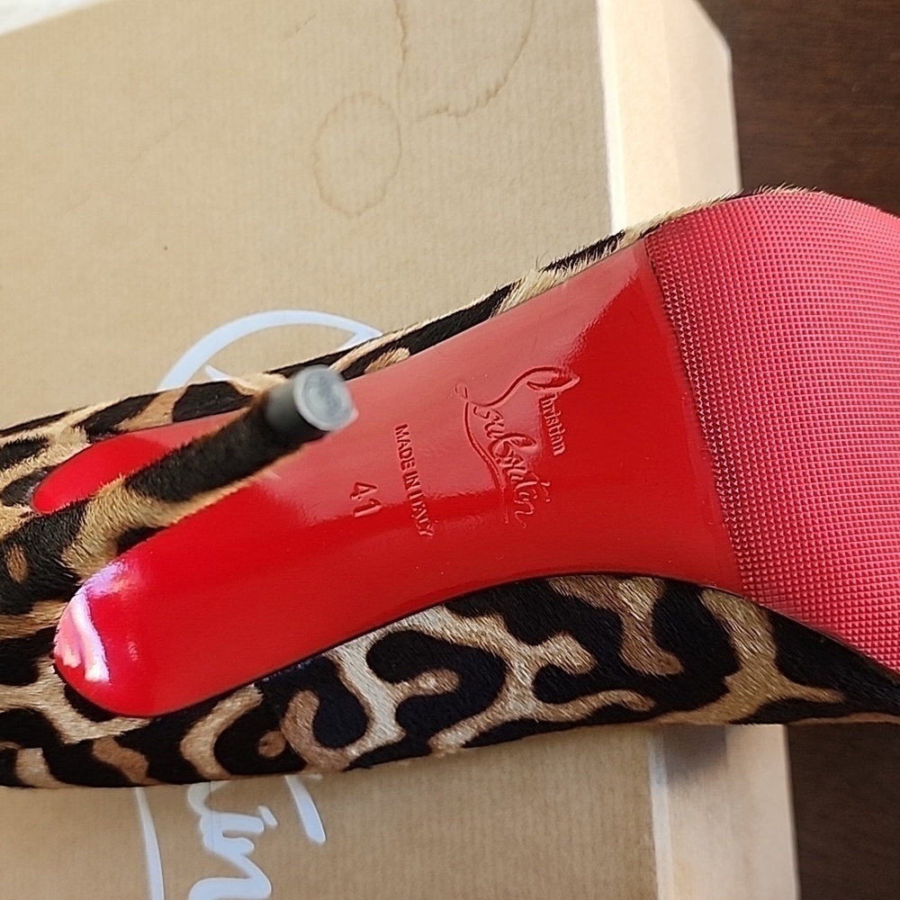 Authentic So Kate Pony Miaou /GG 120  Calfskin Christian Louboutin Heels - Picture 7 of 16